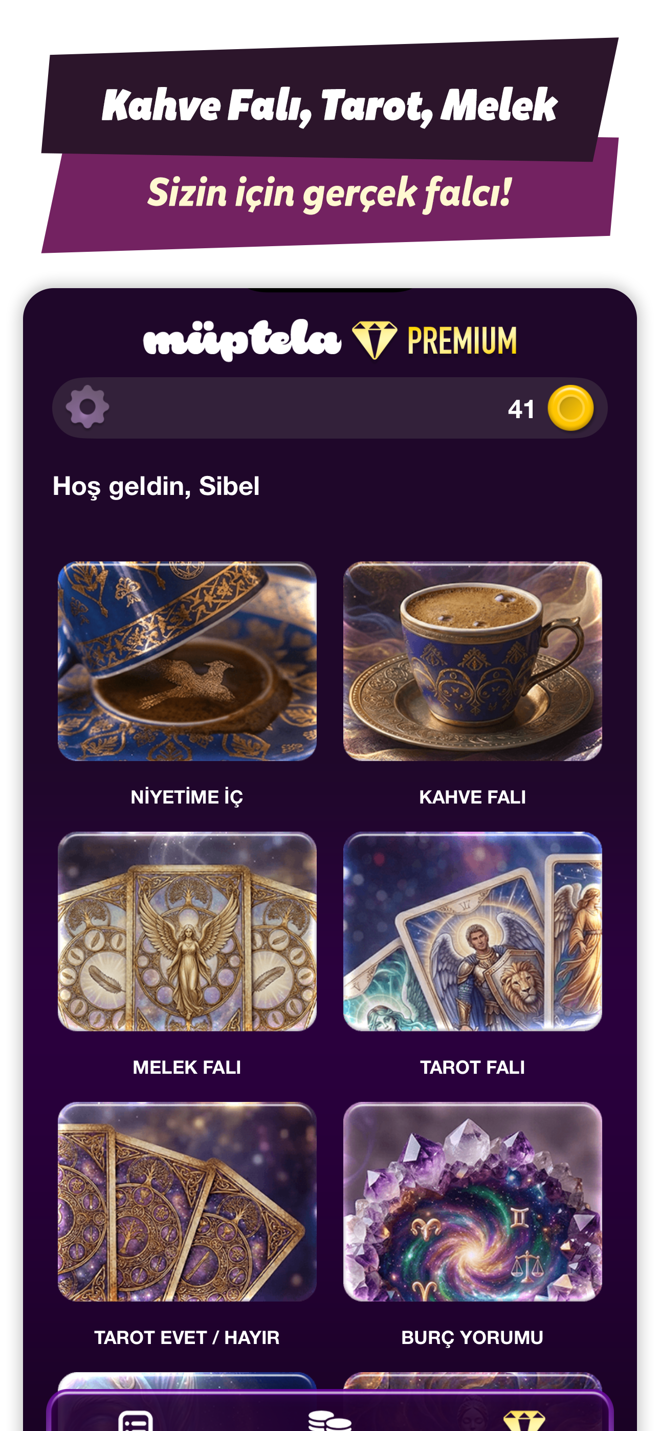 Müptela Tarot ve Astroloji Uygulaması
